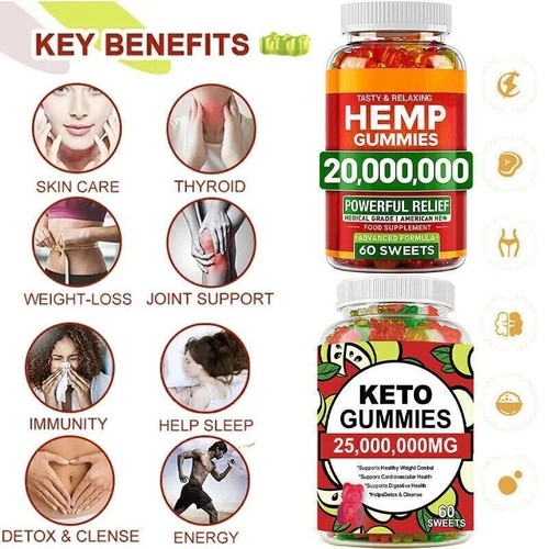 High strength keto - 60, gummies